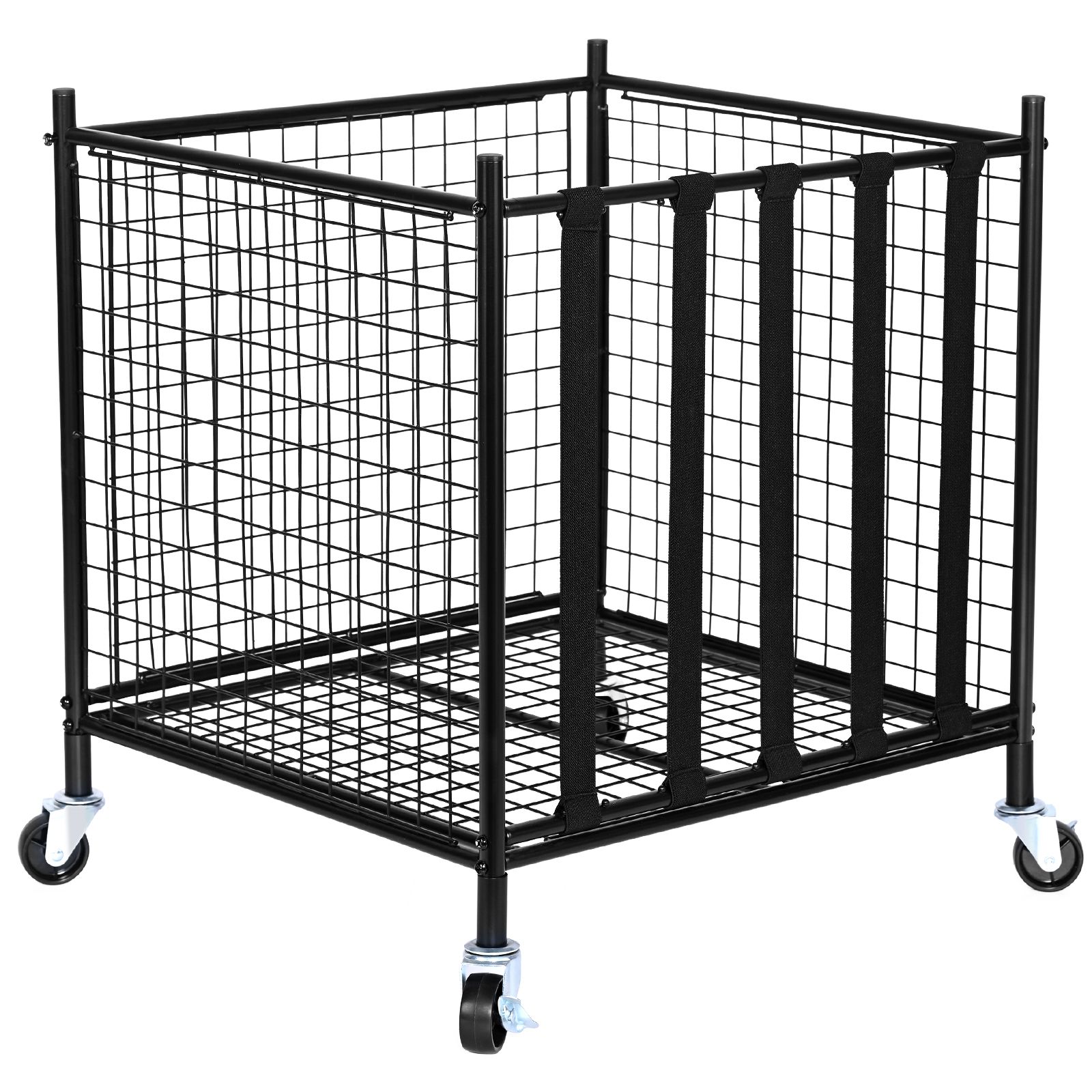 Sports Equipment Garage Organizer - عربة تخزين كرات رياضية متحركة، قفص