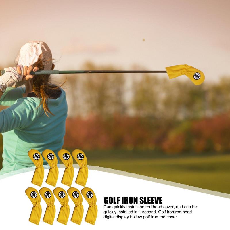 Allsports Equipment - أغطية حديدية لنوادي الجولف 9X أغطية