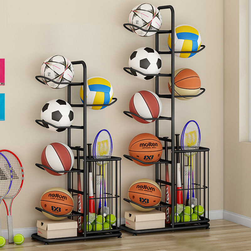 Sports Equipment For Volleyball - رف تخزين للكرات الرياضية، حامل كرات