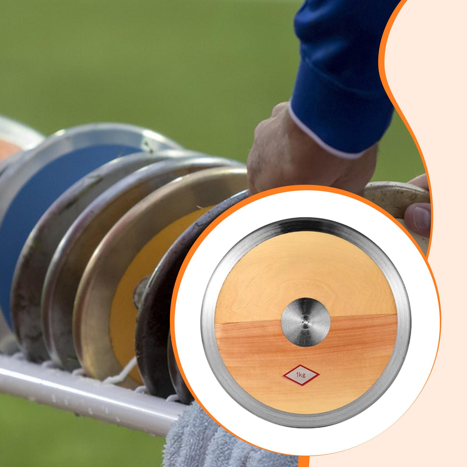 قرص رمي رياضي متين من الخشب وا - مراجعة Discus Throw Training وسعره