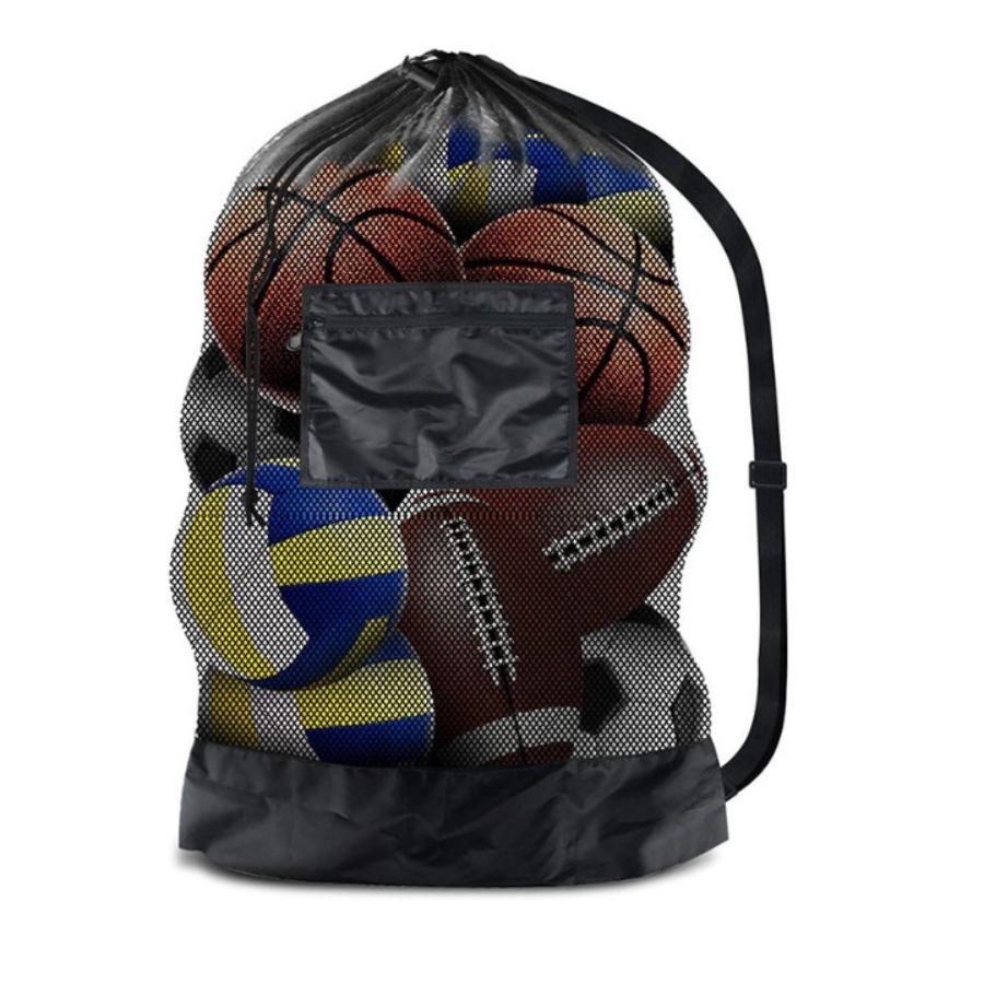 حقيبة رياضية شبكية كبيرة مع أش - مراجعة Sports Equipment For Volleyball وسعره