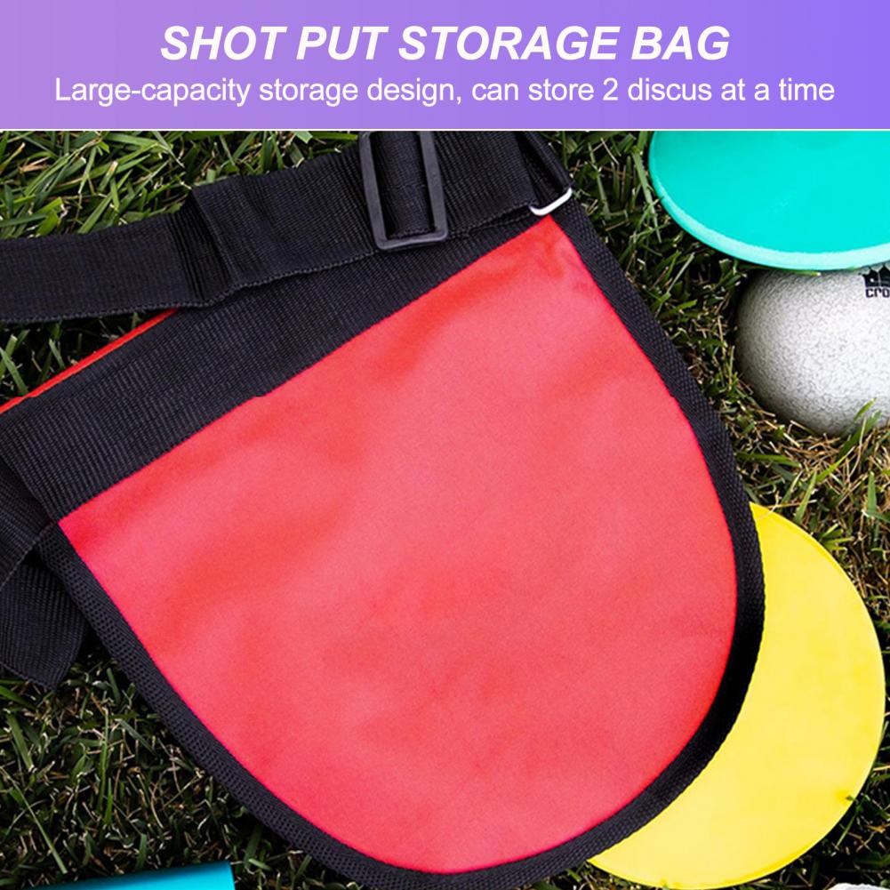 حقيبة تخزين القرص مع حزام قابل - مراجعة Discus Throw Training وسعره