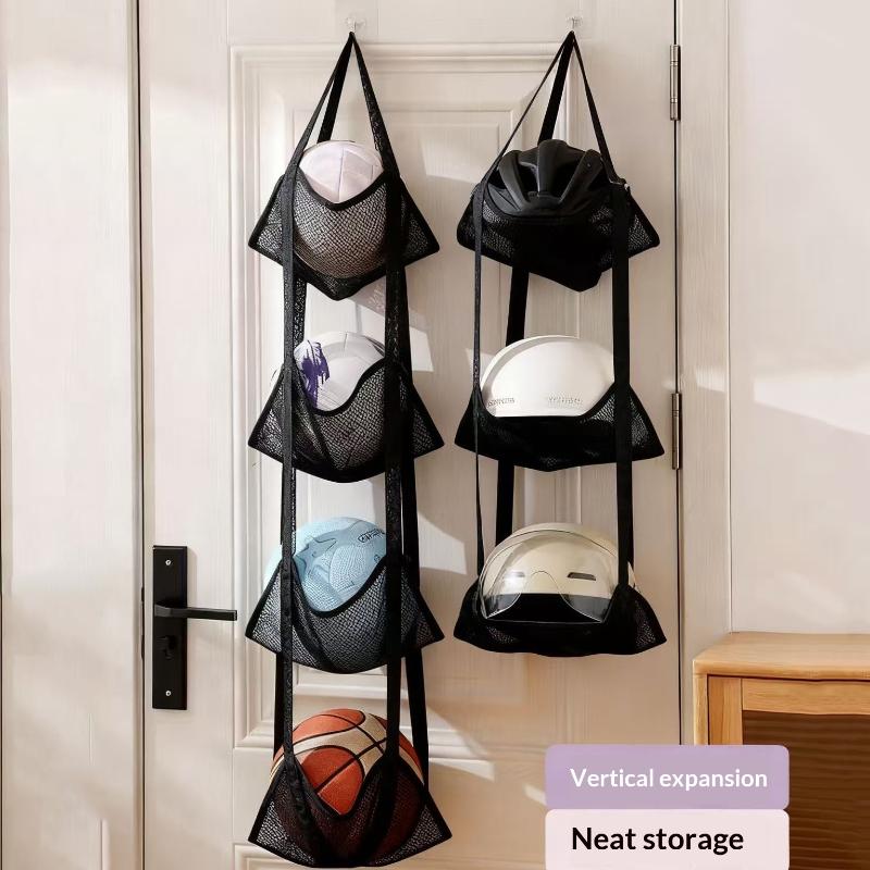 حقيبة تخزين كرات جديدة مثبتة ع - مراجعة Sports Equipment Garage Organizer وسعره