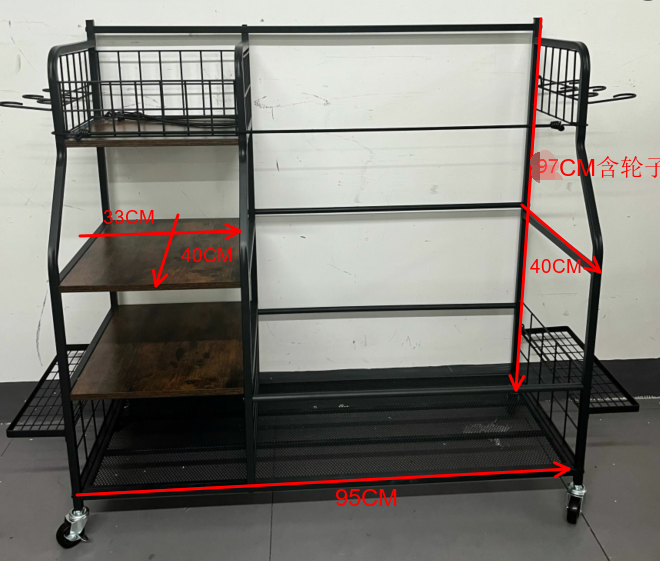 رف تخزين متحرك للجولف، منظم لل - مراجعة Sports Equipment Garage Organizer وسعره