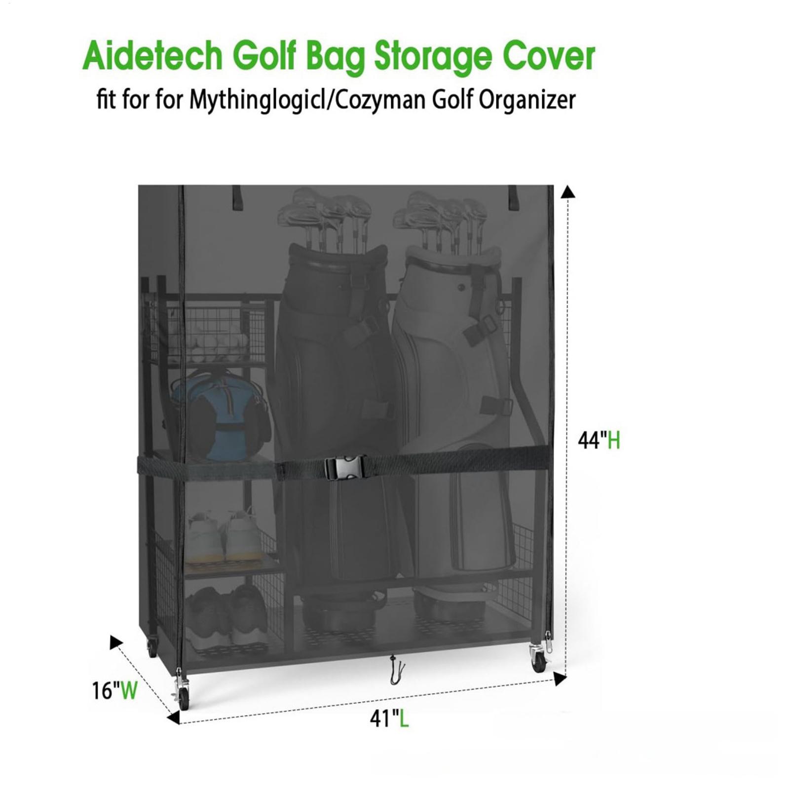 أغطية حامل حقيبة الجولف من أكس - مراجعة Sports Equipment Garage Organizer وسعره