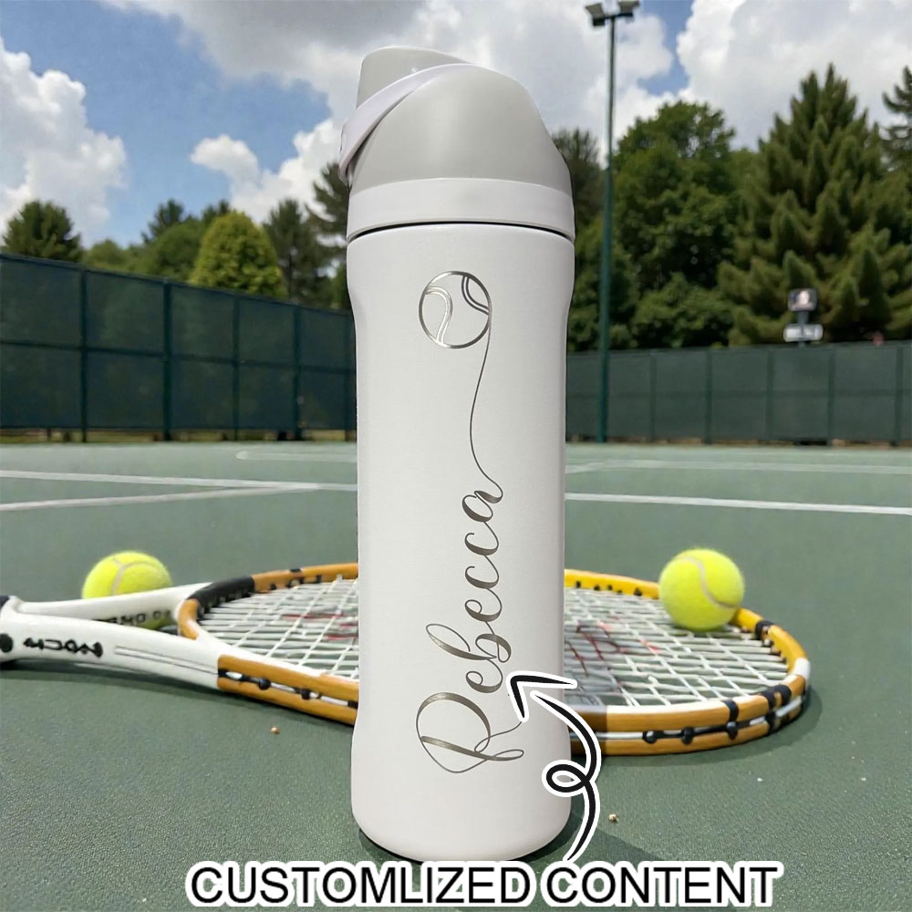 زجاجة ماء معزولة مخصصة للكرة ا - مراجعة Sports Equipment With Names وسعره