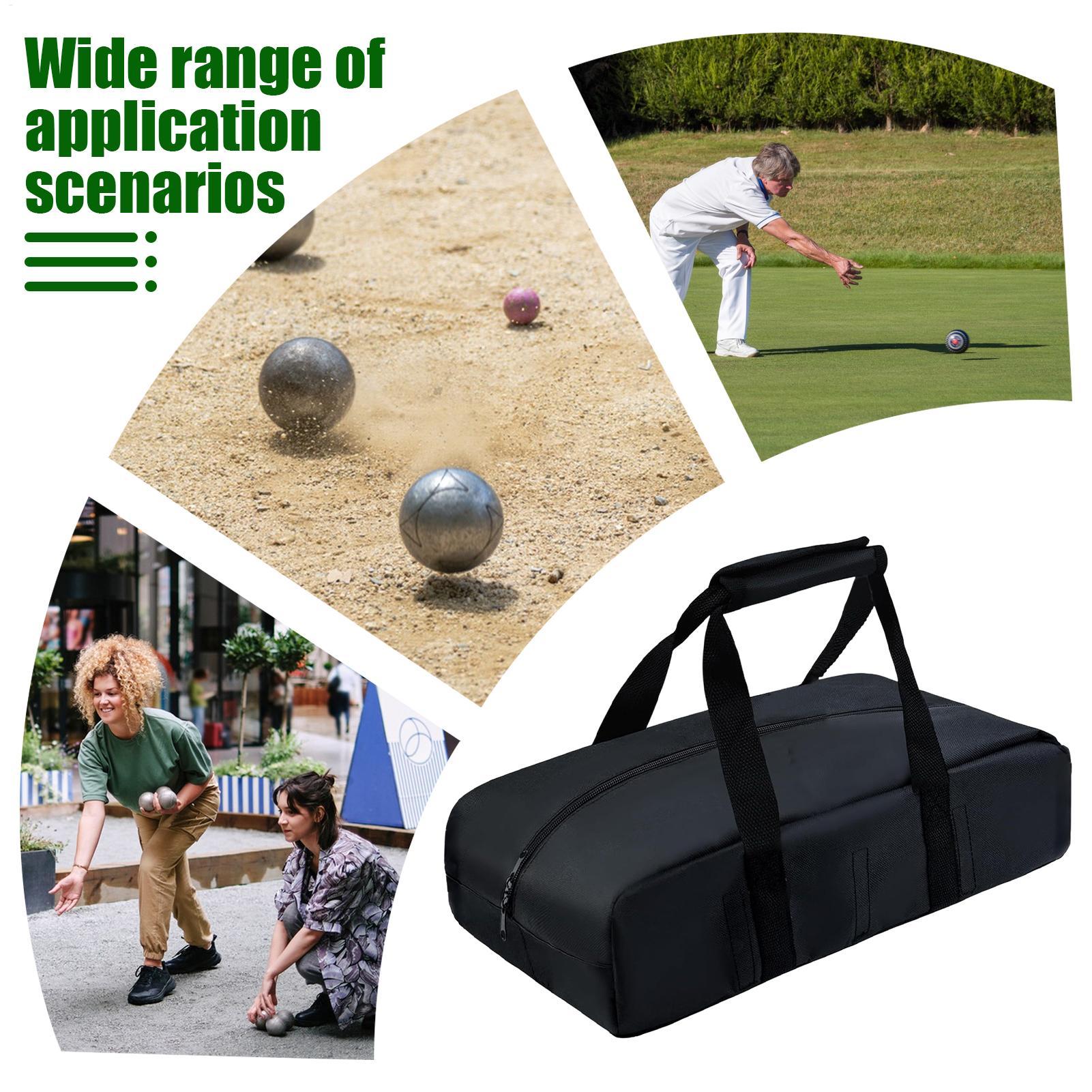 أكياس الكرة 8-مقصورات حقيبة حم - مراجعة Bocce Ball Set وسعره