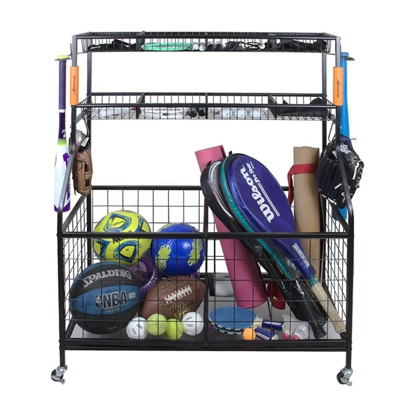 منظم تخزين معدات رياضية للمرآب - مراجعة Sports Equipment Garage Organizer وسعره