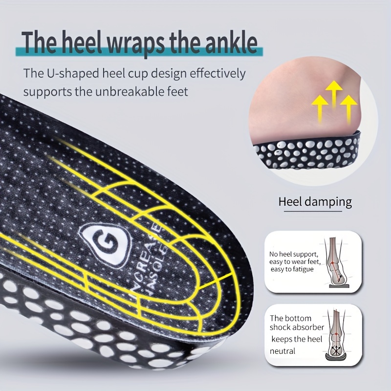 1 زوج دفعة الارتفاع زيادة الأح - مراجعة Sports Equipment For Running وسعره
