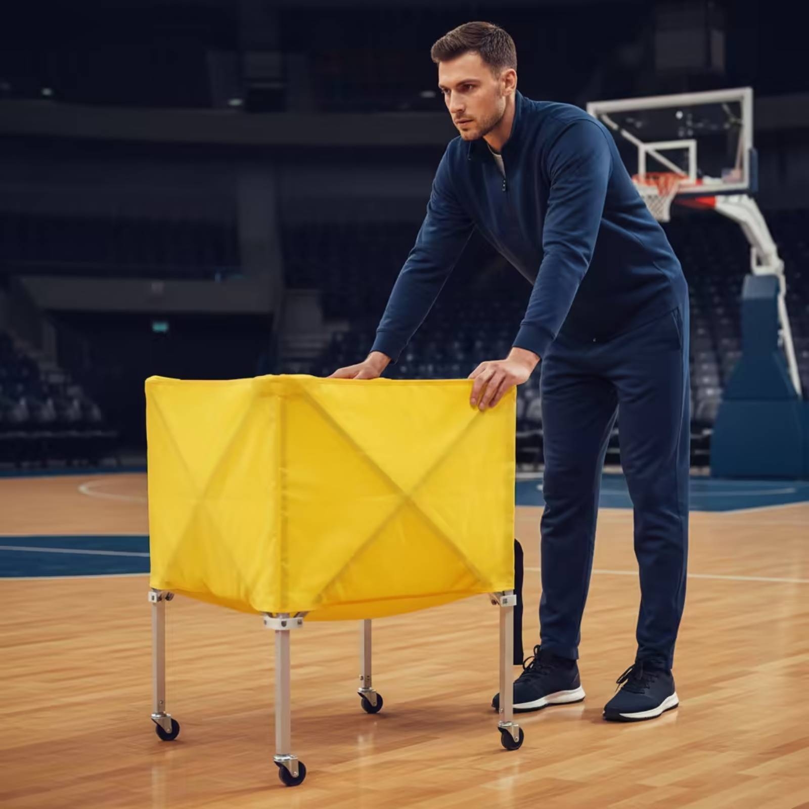 عربة كرات قابلة للطي خفيفة الو - مراجعة Sports Equipment Gym وسعره
